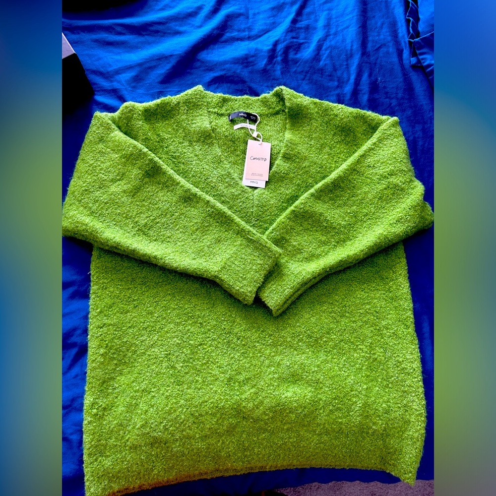 Mango V-neck sweater